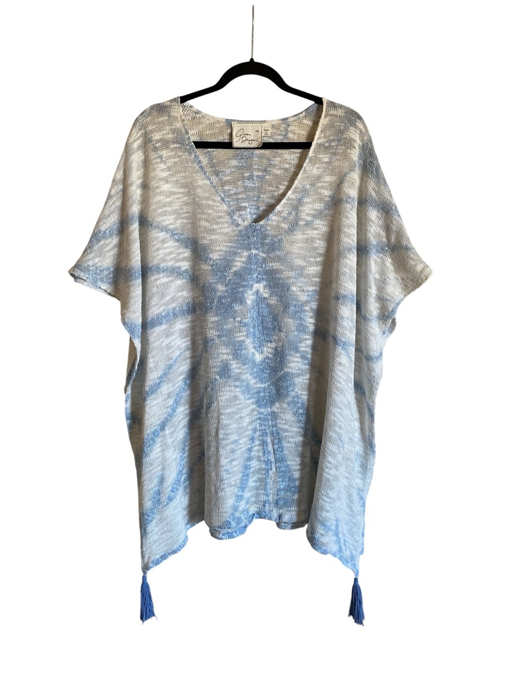 Women’s GREEN DRAGON Tie Dye Beach Pool Coverup One Size
